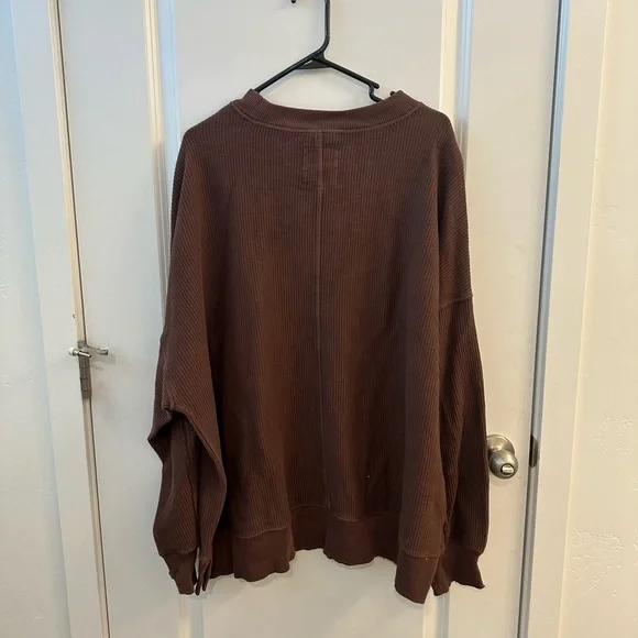 Aerie Brown Sweater - Picture 3 of 3